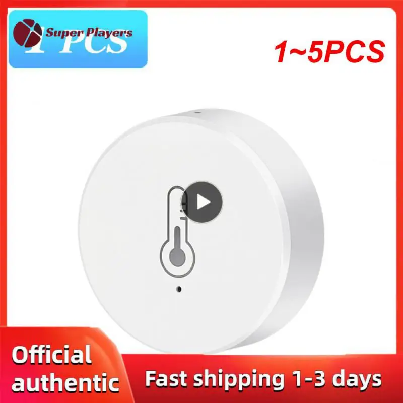 

1~5PCS tuya ZigBee 3.0 Smart Temperature And Humidity Sensor Tuya Smart Life App Remote Control Work With Alexa Google Home