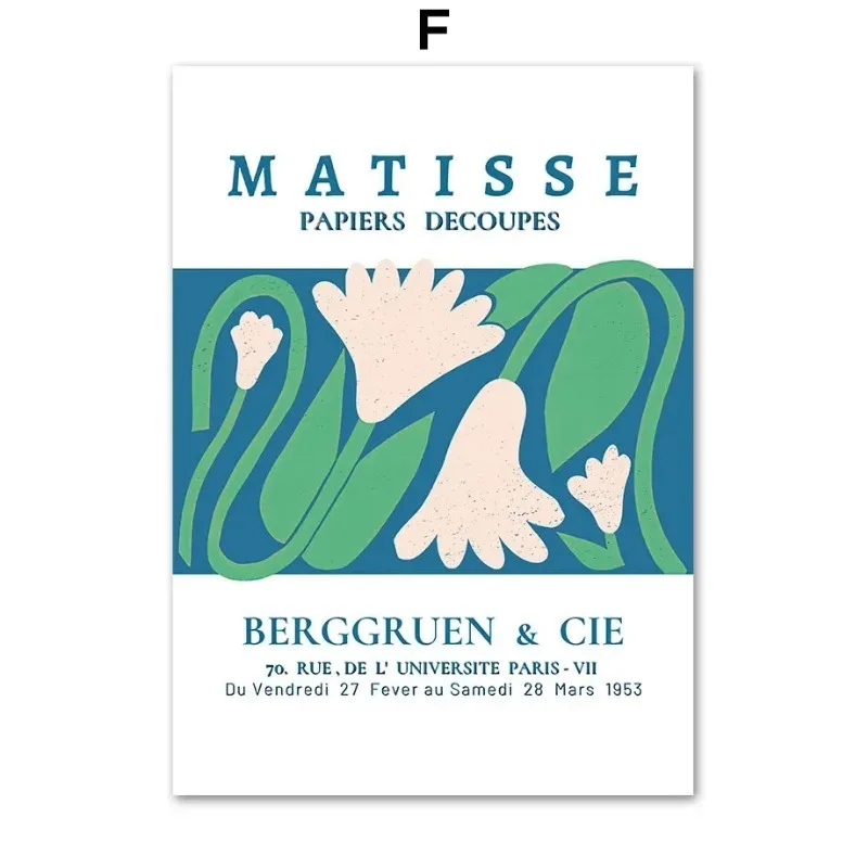 Современные абстрактные настенные художественные постеры и принты Picaso William Morris