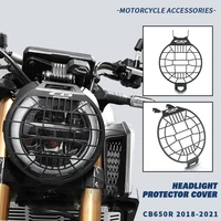 cb650r motorcycle vintage headlight protector retro grill light lamp cover for honda cb 650r cb 650 r 650r 2018 2019 2020 2021