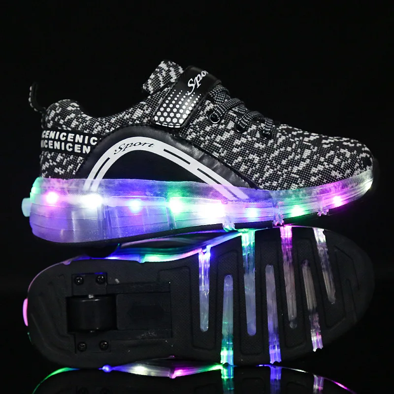 

Rollers Sliding Quad Sneakers 2022Roller Skates Kids Shoes Row