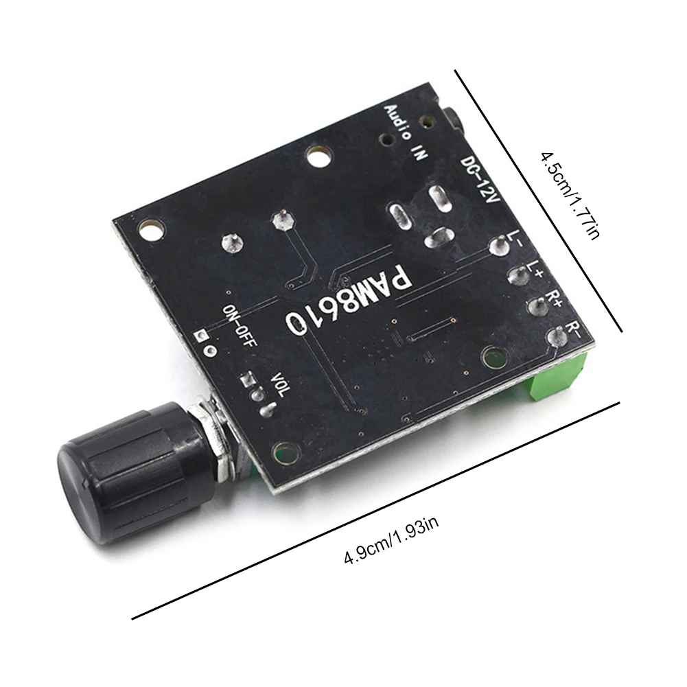 Плата усилителя мощности звука PAM8610