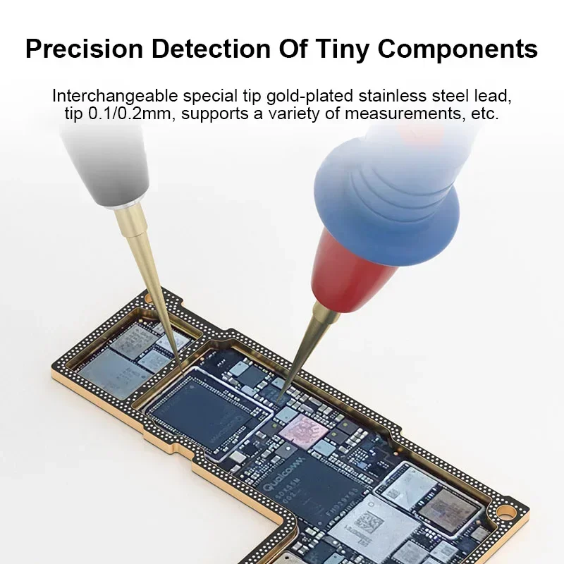 SUNSHINE SS-024B Сменные Позолоченные Щупы для мультиметра из нержавеющей стали 1000 В 20 А