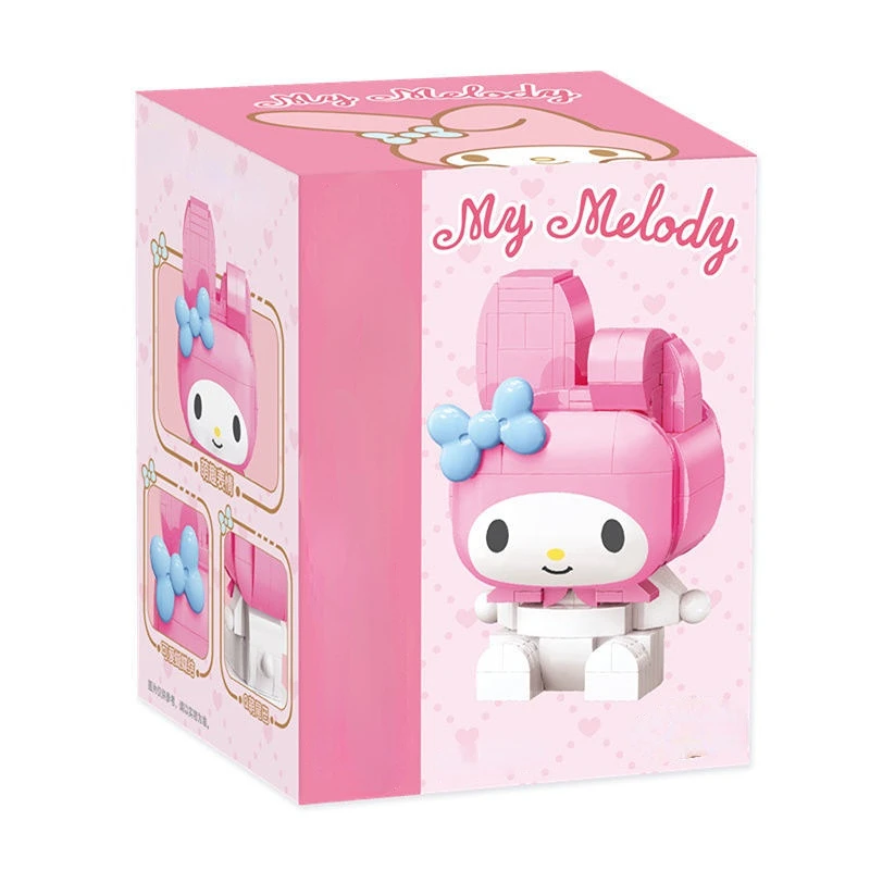 

Building Blocks Melody Big Ear Dog Assembled Toy Girl Gift Birthday Gift Girl