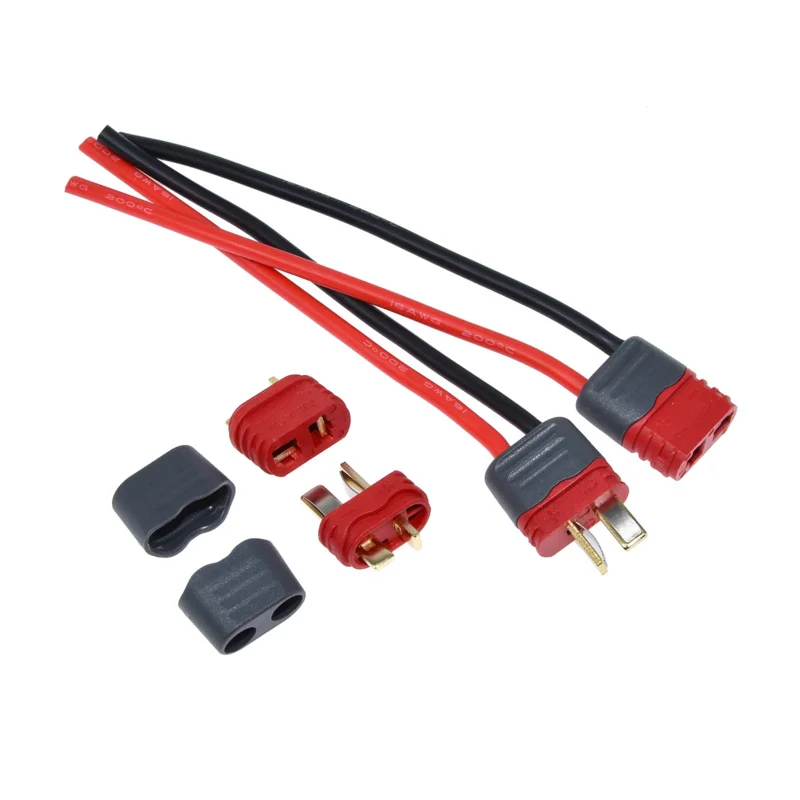 5 шт. Т-образный разъем для кабеля 10 см 16awg