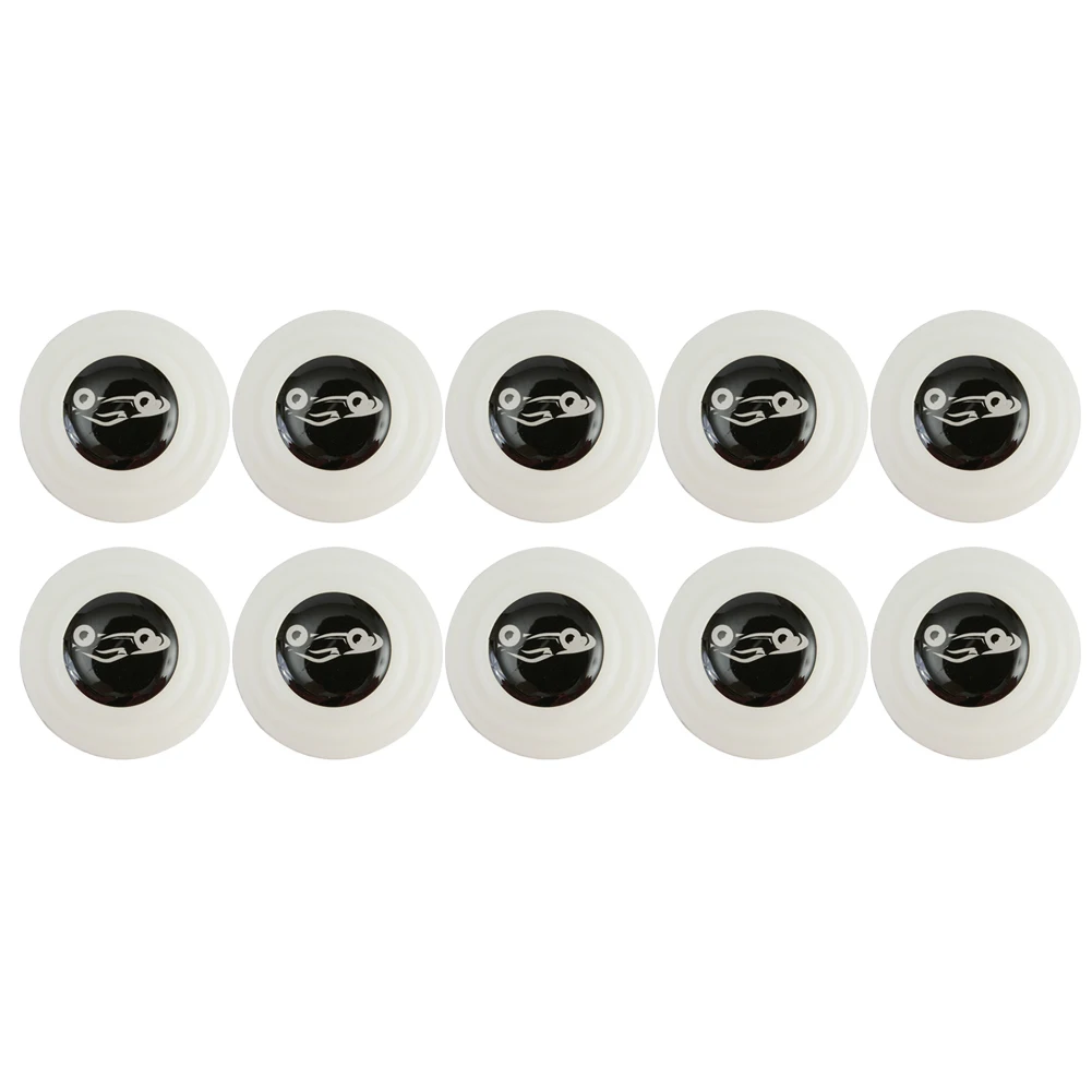 

10PCS Car Door Sticker Anti-Collision Pad Luminous Sound Insulation And Shock-Absorbing Gasket Hood Pad Exterior Car Accessories