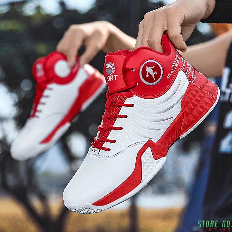 

Basketball Shoes Men Women Sports Shoes High Tops Mens Basketball Sneakers Athletics Shoes Chaussures de basket Black shoes