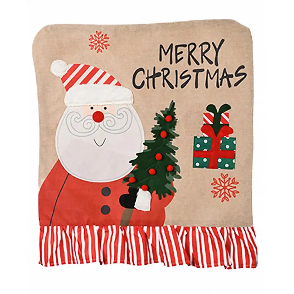 

Christmas Chair Cover Decorative Azabu Christmas Decoration Xmas Festival Chair Decoration Cover Chair Cover for Home