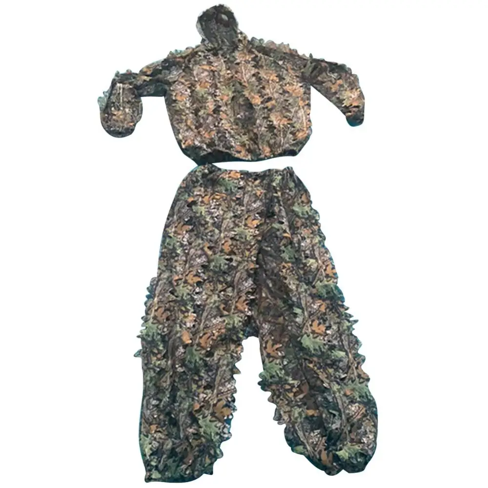 

3d Forest Camouflage Clothing Multiple Models Military Fan Forest Birdwatching Suit Camouflage Clothes Children/adults Lifelike