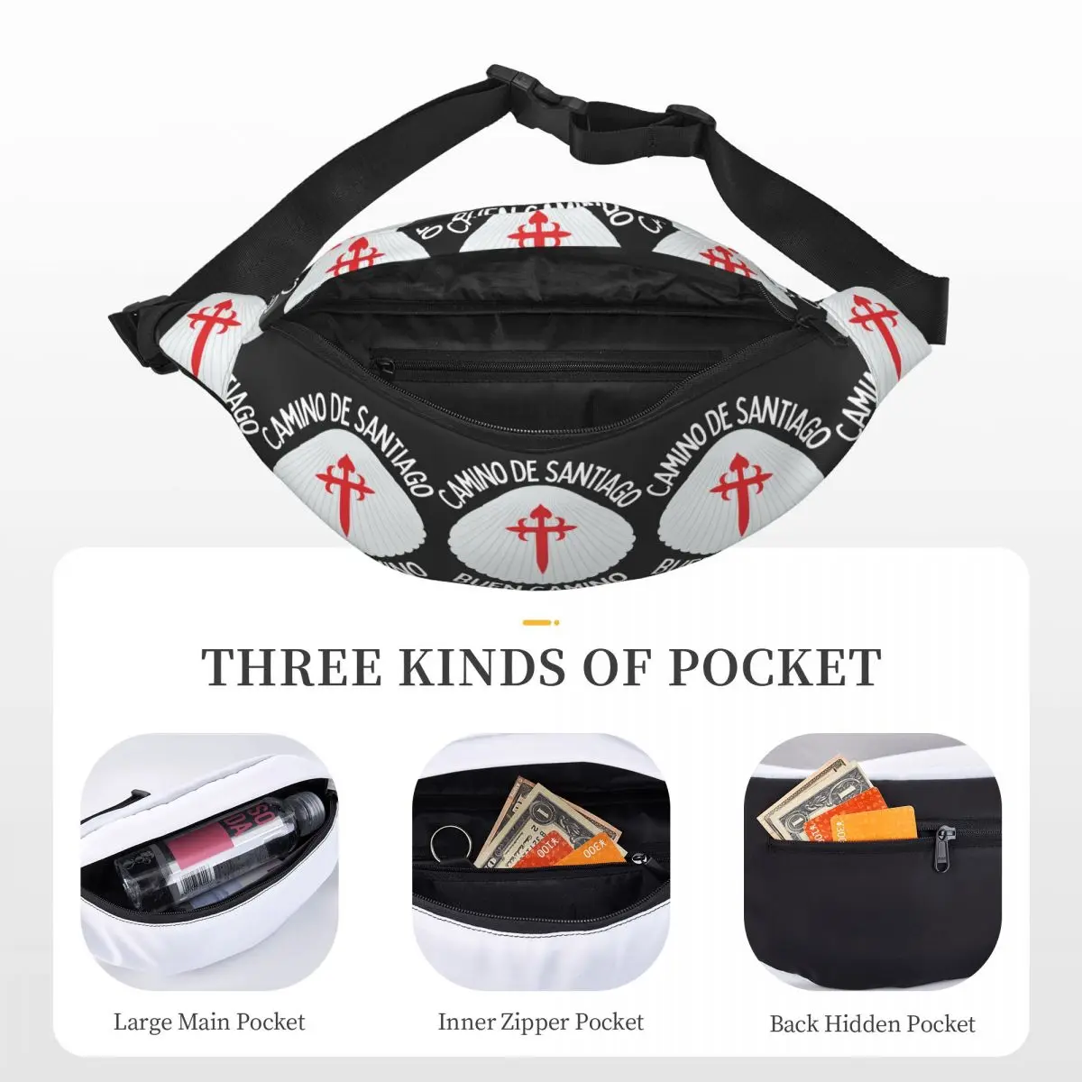 Забавная Сумка-слинг для мужчин и женщин забавная дорожная сумочка на ремне