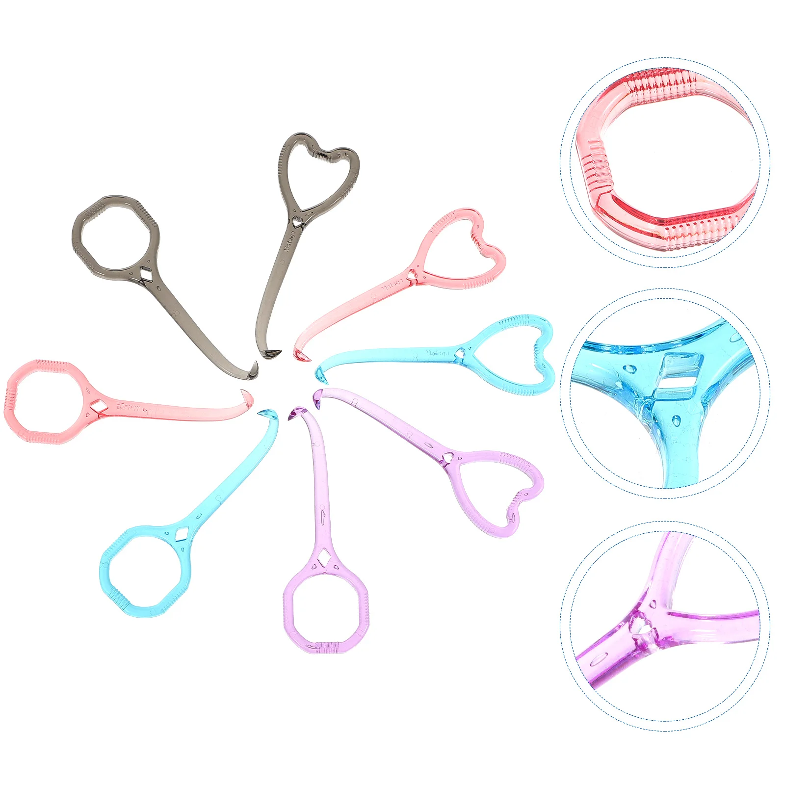 

Braces Removal Hook Oral Care Aligner Remover Tools Clear Hooks Aligners Kit