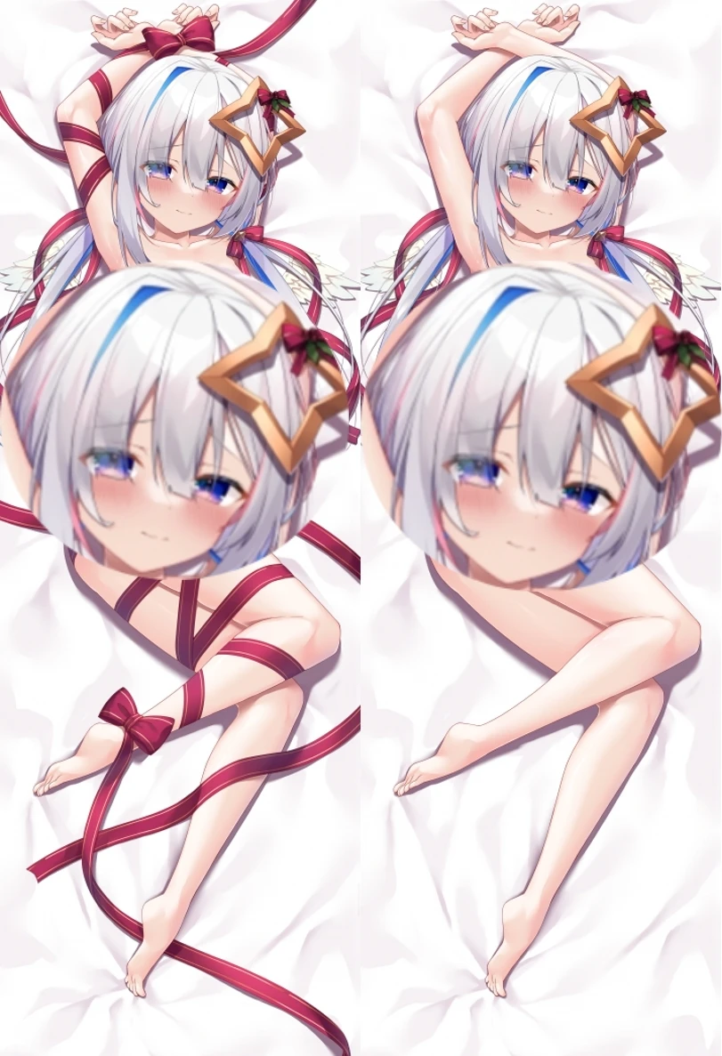 Аниме звезда головы Аман каната косплей Подушка Dakimakura аниме обнимающее тело