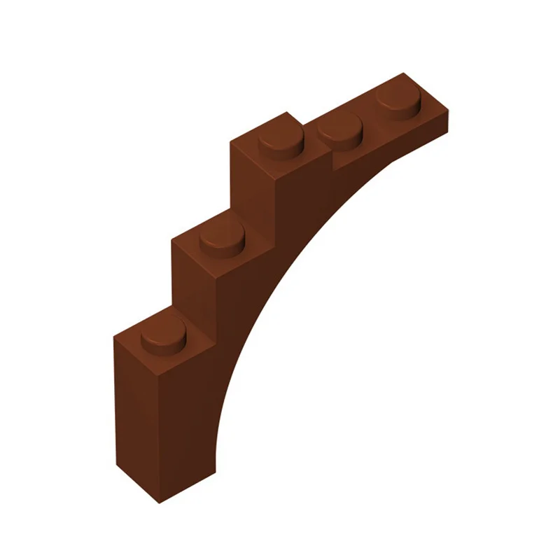 Фото 50 шт. MOC Bricks W. Bow 1x5x4 Arch Trunk Particles Building Blocks Запчасти 2339 14395 DIY Классические аксессуары для деревьев №5
