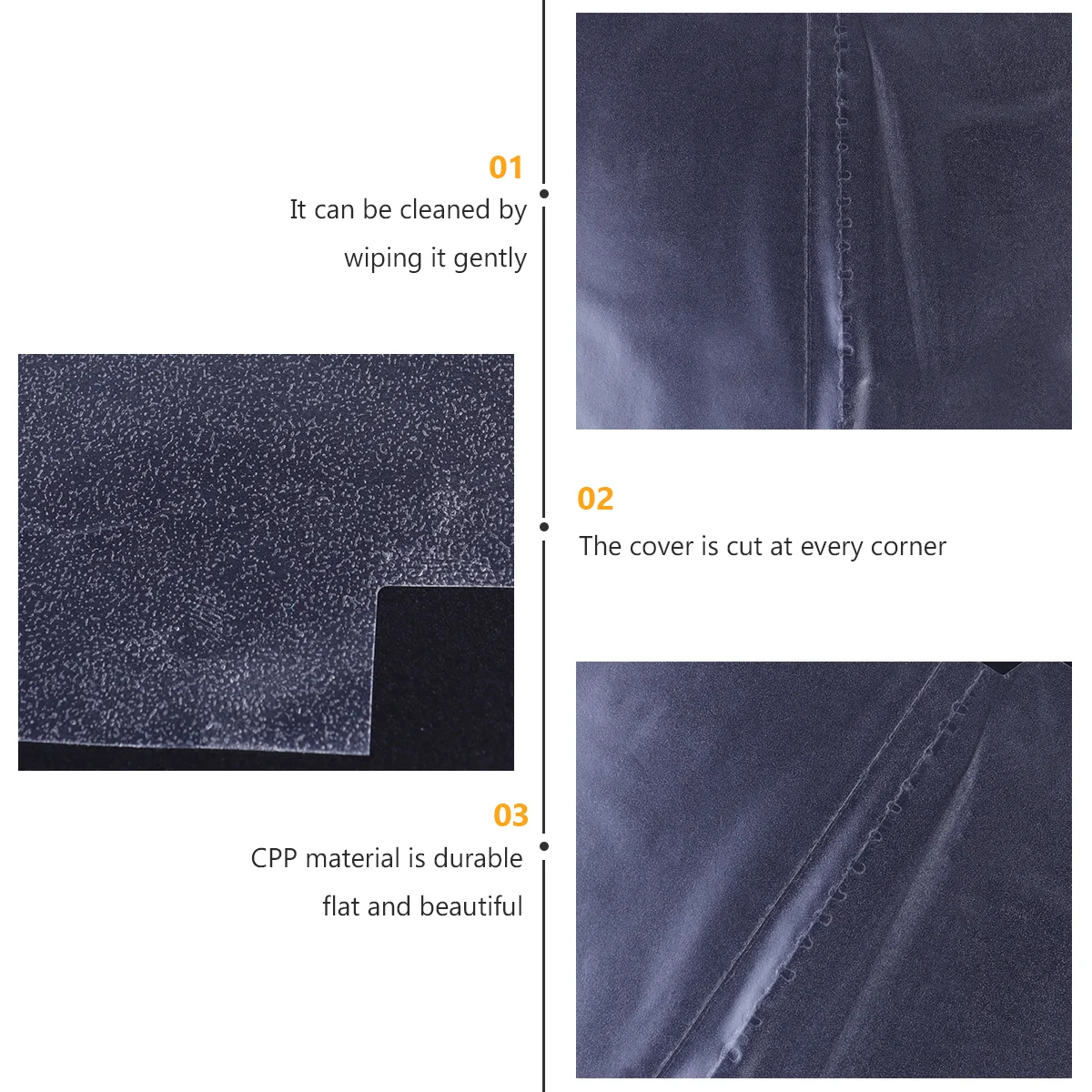 

10Pcs Film Book Cover Transparent Book Cover Waterproof Book Cover for Kids Book