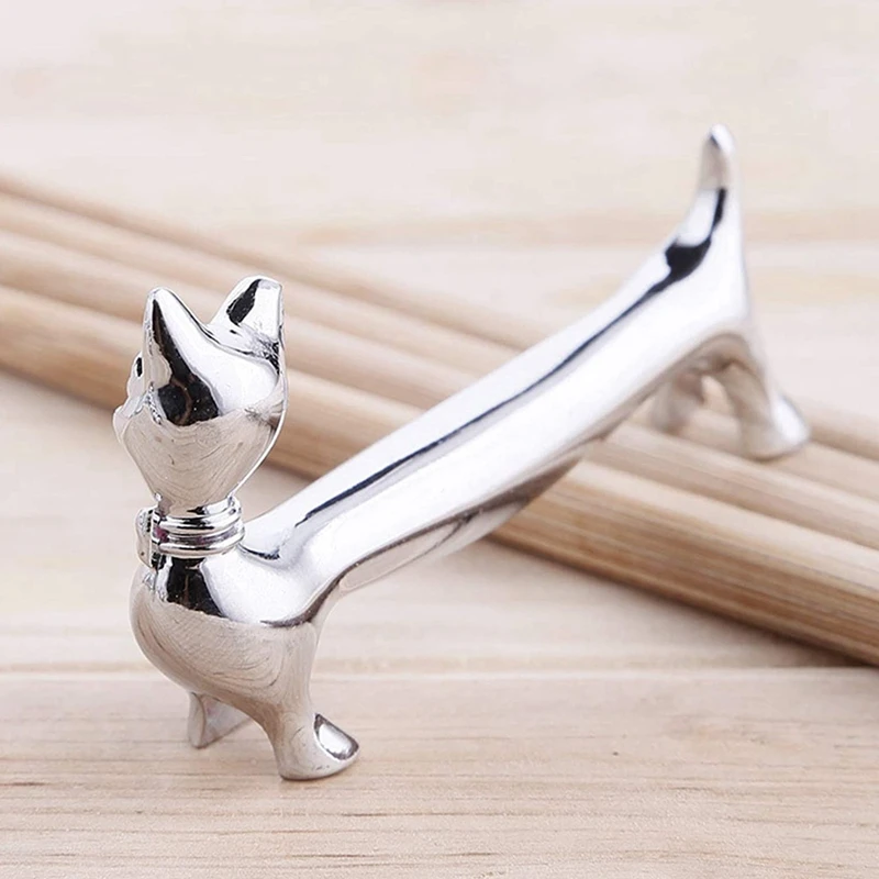 Упаковка из 5 шт. палочки для еды цинкового сплава ложка вилки ножи набор столовых