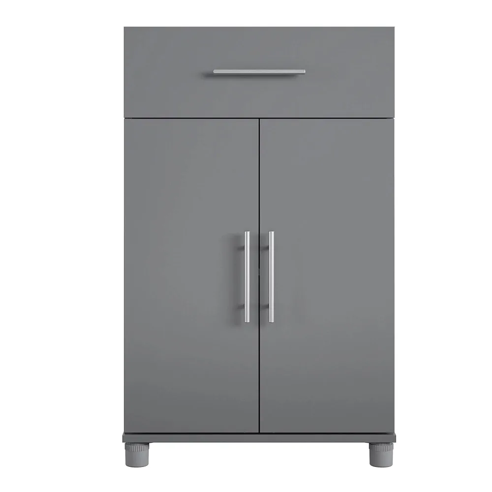 

Systembuild Evolution Westford 2 Door/1 Drawer Garage Storage Cabinet, Graphite Gray