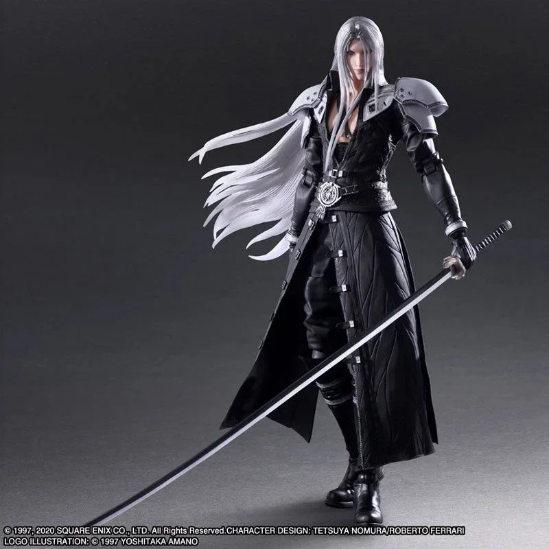 Оригинальная экшн-фигурка SQUARE ENIX PLAY ARTS Sephiroth Final Fantasy VII REMAKE сборная модель с