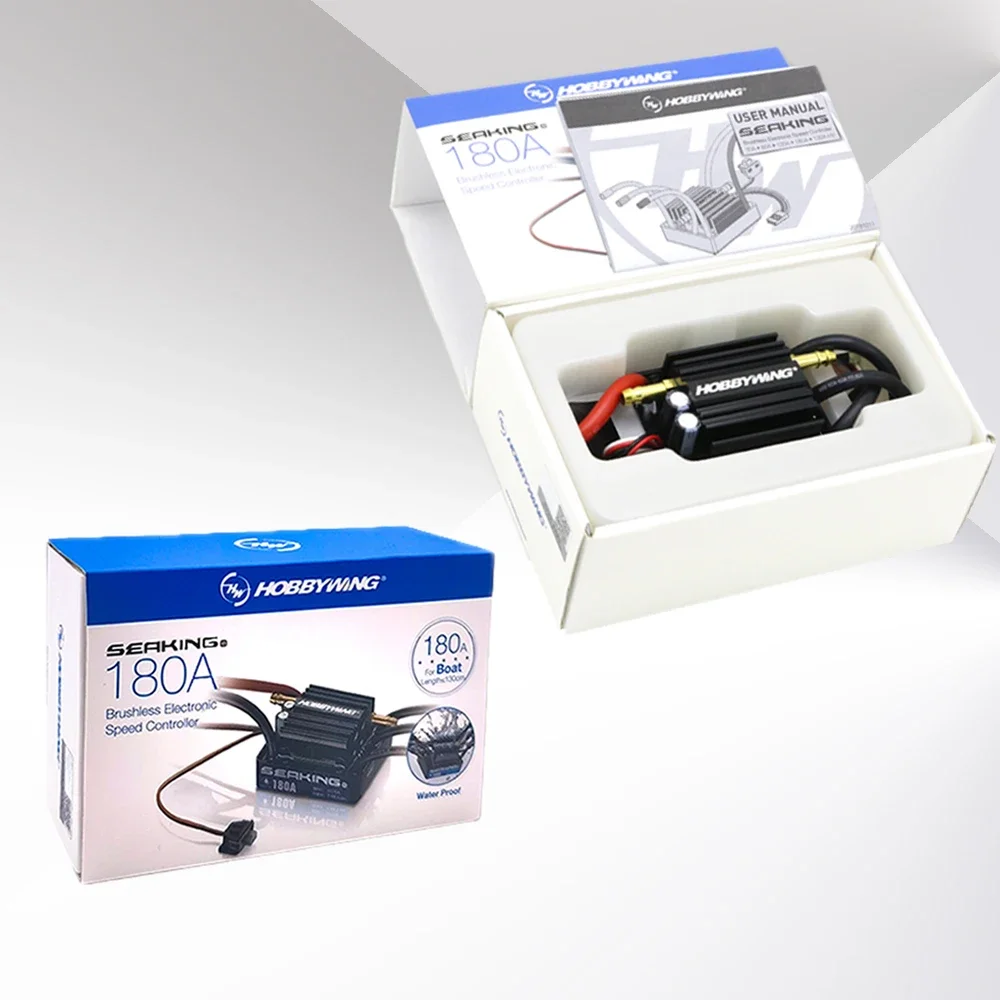 Hobbywing SeaKing 180A V3 2-6s Водонепроницаемый бесщеточный ESC с водяным охлаждением и