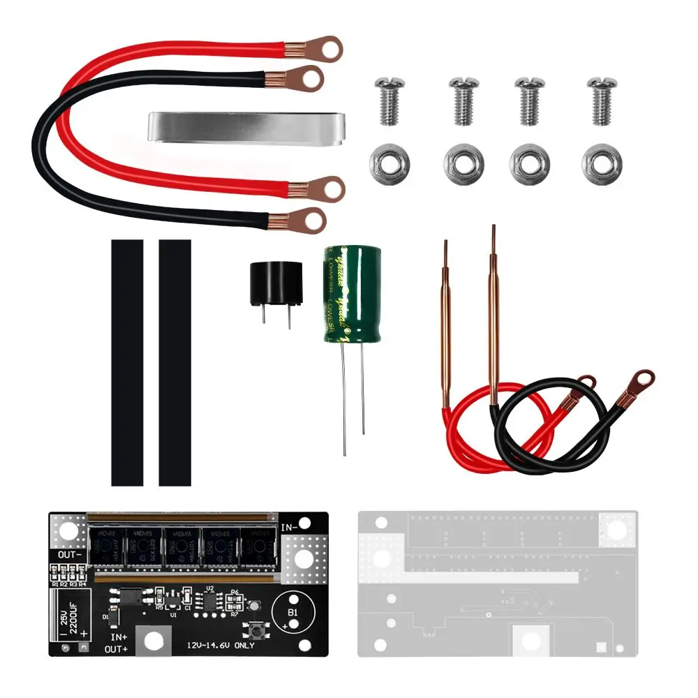 

4 Gears of Power Adjustable Mini Spots Welding Machine Control Board ​for Welding 12.0V Car Starter Power Nickel Plated Sheet