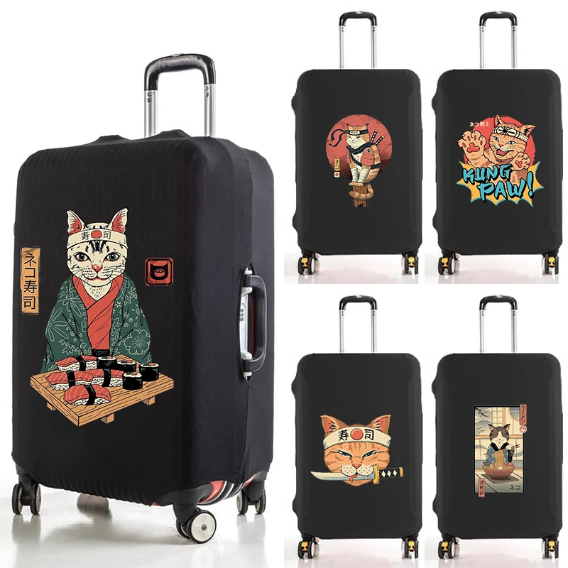 

2022New Cat Suitcase Protective Cover Washable Suitcase Protective Cover Anti-scratch Protective Cover Suitable for 18-32 Inches