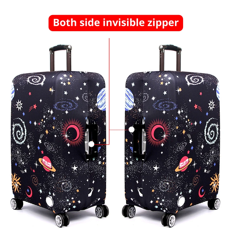 Hot Fashion World Approved Luggage Cover Protective Suitcase Cover Trolley Case Travel Luggage Dust Cover 18 to 32inch