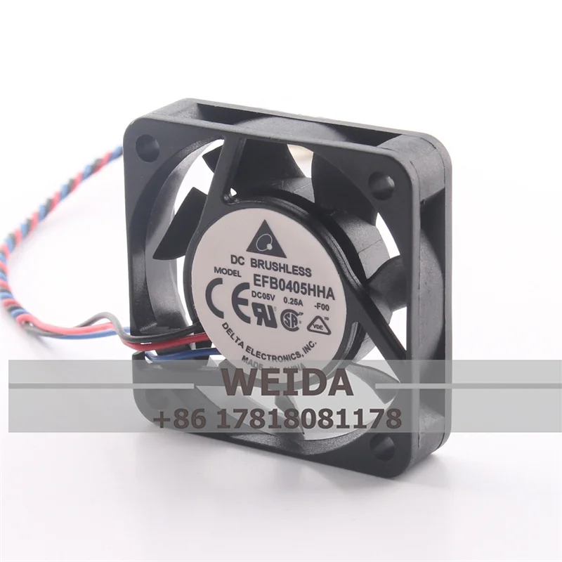 Проектор EFB0405HHA тонкий охлаждающий вентилятор с двумя шарикоподшипниками ток 6000