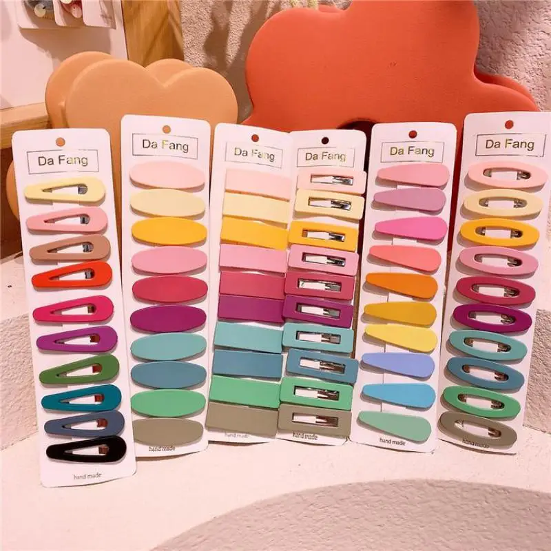 

10 Piece/lot Hair Clips Hair Pins Girls Baby Fashion Hollow Out Hair Accessories Children Hairpin Kids Hair Grips Barrettes