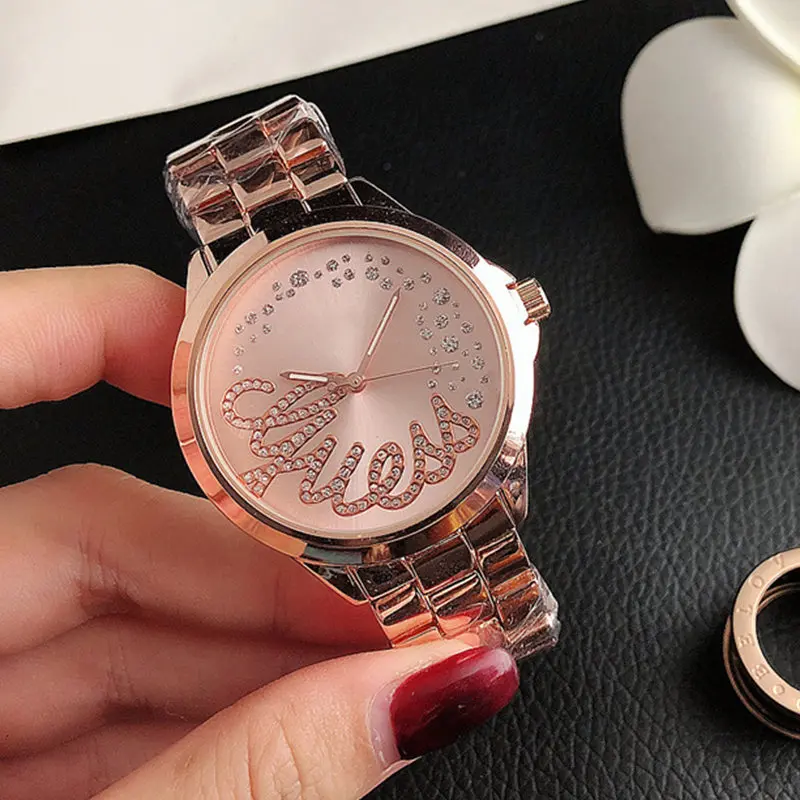 

Wrist Watches for Women Top Quality Stainless Steel Ladies Watch Casual Fashion Diamond Watchs Reloj De Señoras