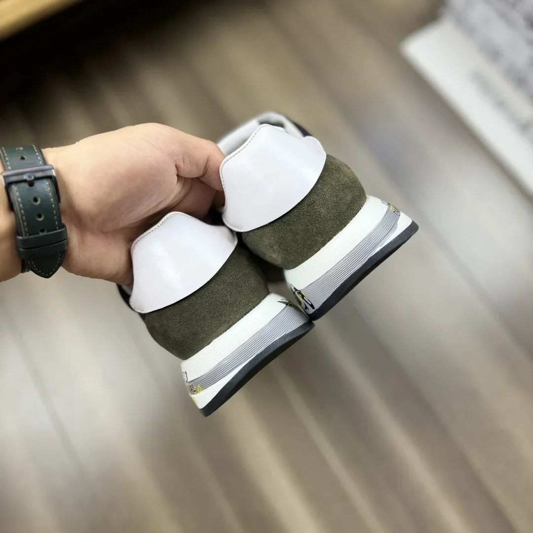 PREMIATA мужские нишевые замшевые сетчатые дышащие легкие кроссовки в стиле ретро