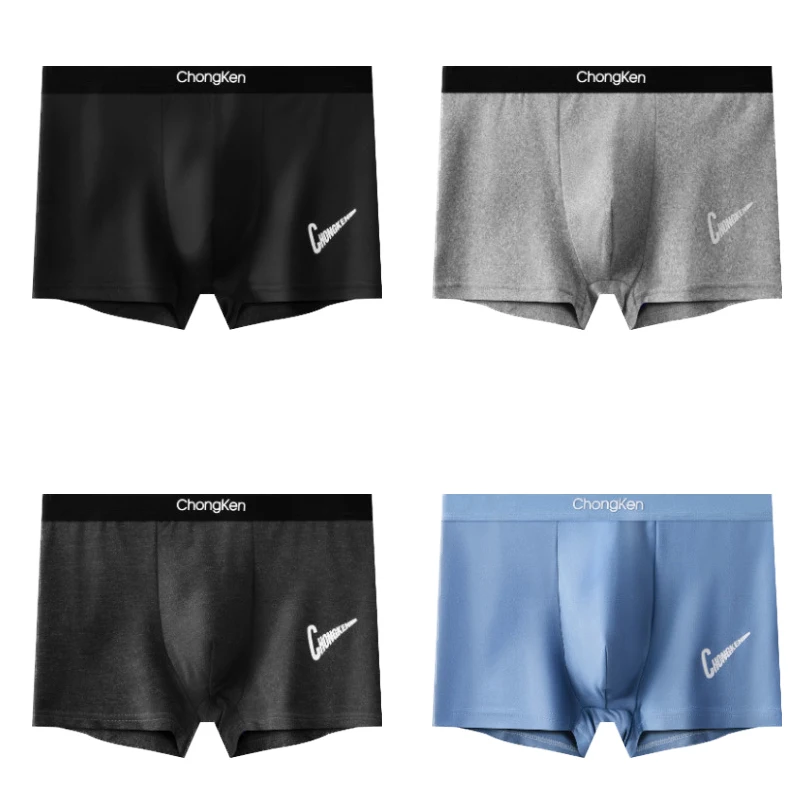 4PCS Male Underwear Men's Boxers Panties Mens Boxershorts Homme Sexy Underpants Cotton Boxer Hombre For Men New Free Shiping