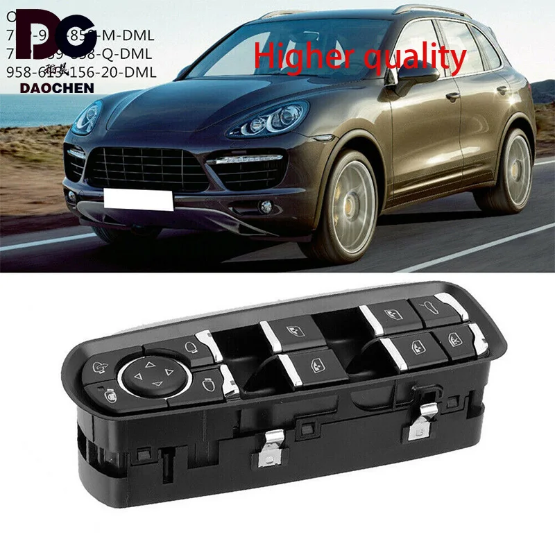 

Выключатель стеклоподъемника Daochen 7PP95985 8MDML для Porsche Panamera Cayenne Macan