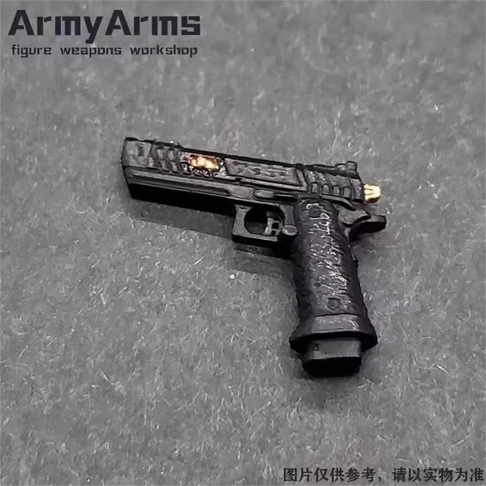 Фото Модель пистолета TTI Snail ArmyArms 1/12 для куклы-солдата (около 3 см), нестреляющая, в наличии, подарок №1