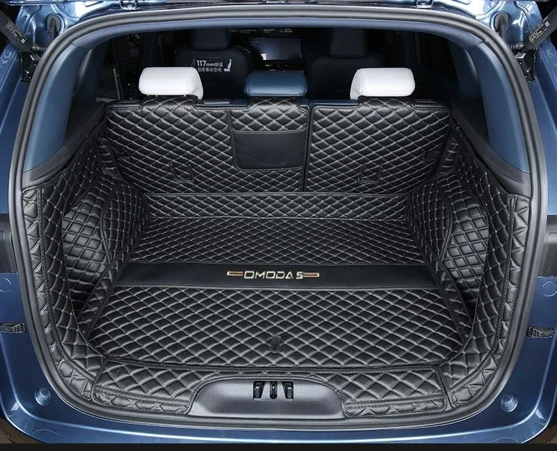 

Для Chery Omoda C5 2025 2023 2024, кожаный коврик для багажника автомобиля, подкладка для багажника, подушка для багажа, аксессуары для интерьера, Стайлинг