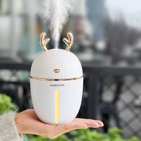 450ml air humidifier usb aroma essential oil diffuser for home office aromatherapy humidificador difusor with nightlight lamp