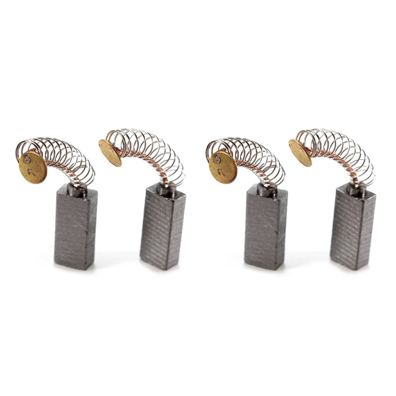 

4 Pcs 17X8X5mm Carbon Brushes Industrial Electric Motor Carbon Brushes for