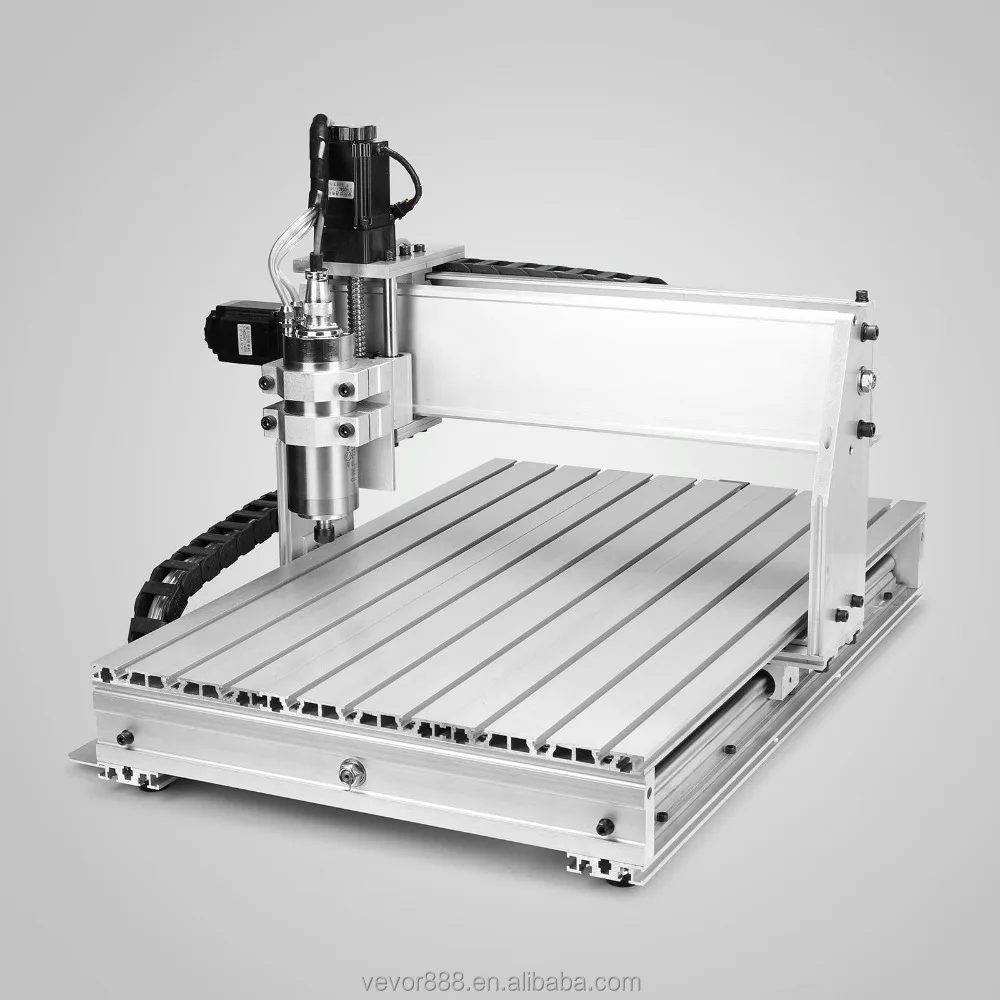 

Lathe New 4 Axis CNC Router 6040 with 800W Spindle with four axis(rotary axis) and tailstock with 800W water cooling spindle