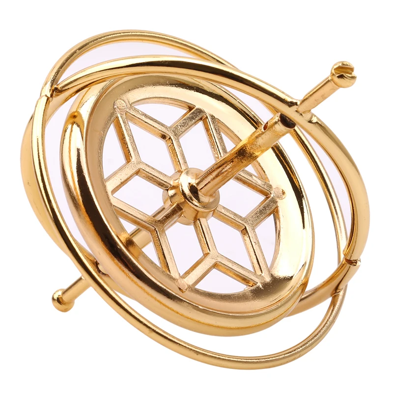 

Classic Metal Gyroscope Traditional Educational Toys Magic Space Physics Science Teaching Kids Children Toys Magic Cubes