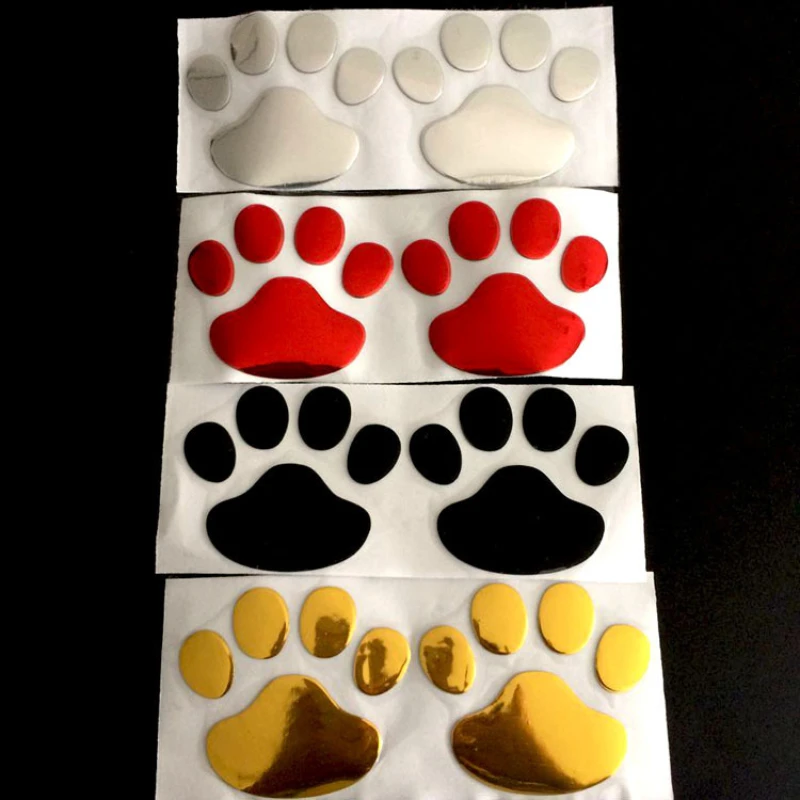 3D наклейки в виде животных собаки панды |