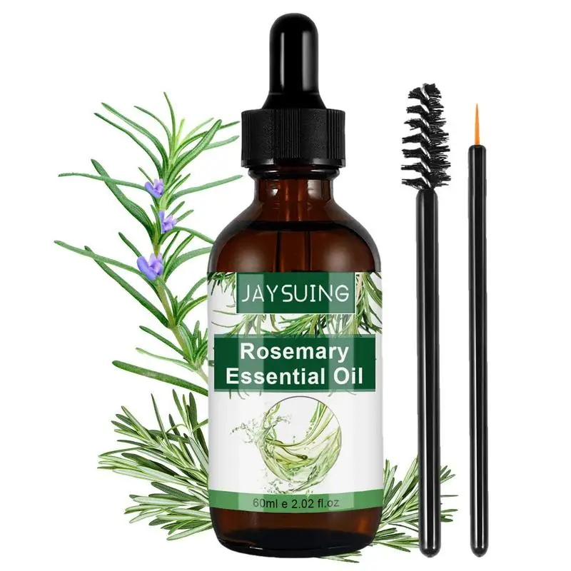 Hair Growth Products Rosemary Essence Fast Regrowth Essential Oil Multi-effect Moisturizing Thick Hair Care For Men Women