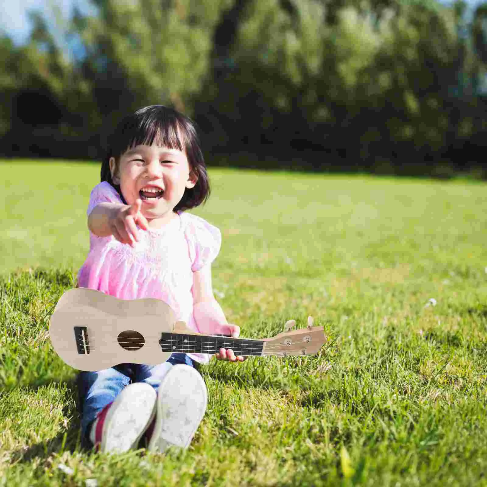 Гитары ручная сборка комплект материалов для укулеле самоокраска набор сделай