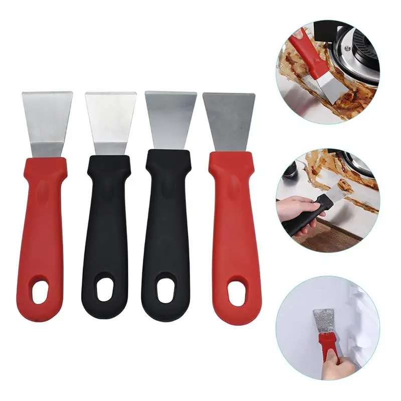 

Скребок для льда, 4 шт., многофункциональный очиститель пятен, бытовой скребок для льда для очистки пятен на кухне