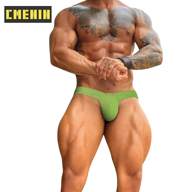 

CMENIN New Cotton Gay Panties Jockstrap Men's Briefs Low Waist Innerwear Sexy Man Underwear Brief Men Underpants Mens AD7209