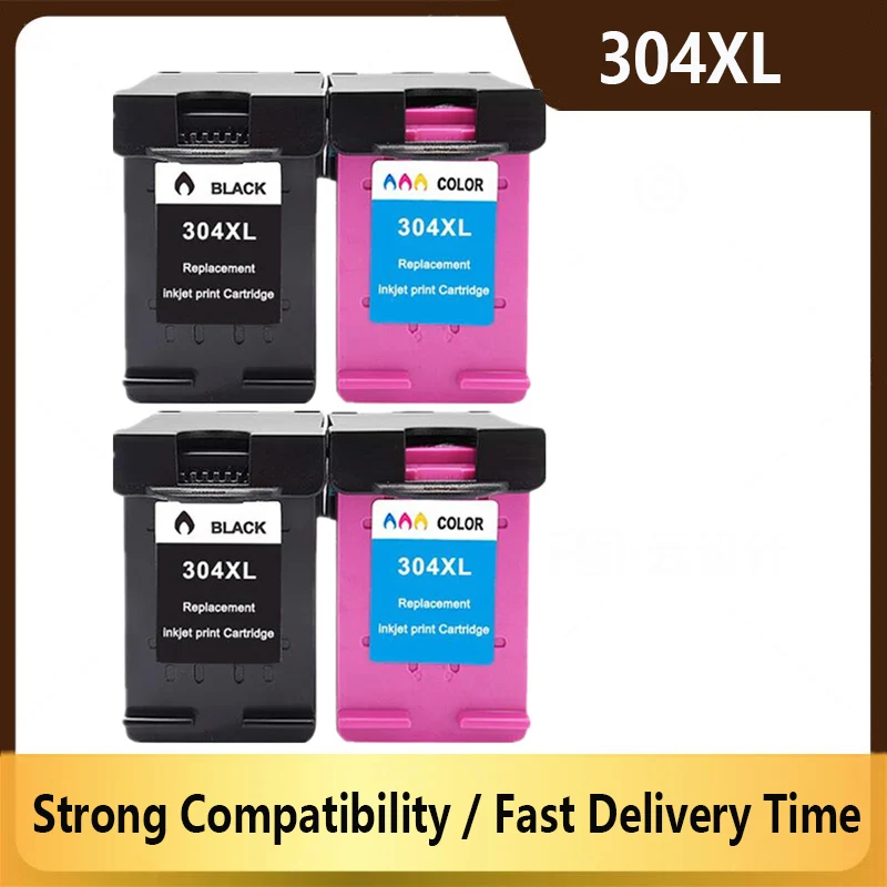 Картридж 304XL для HP304 принтера HP 304 XL Deskjet ENVY Officejet 2620 2630 2632 3730 5020 5032