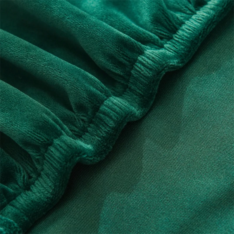 1 шт. толстый чехол на стул моющийся эластичный Зимний Теплый Бархатный защитный