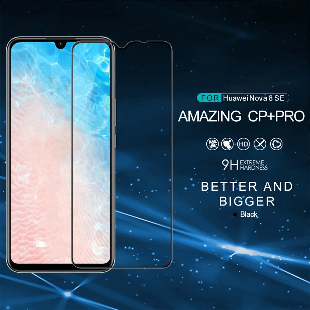 

Nillkin Tempered Glass For Huawei Nova 8SE Full Covered CP+PRO Screen Protector 0.3mm