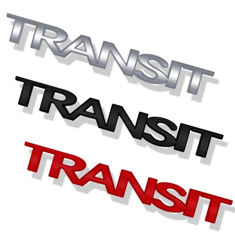 Металлический 3d-значок для Ford тюнинг Эмблема заднего багажника автомобиля