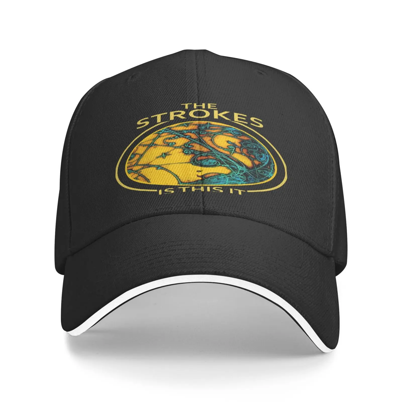 

2020 The Strokes Is This It Hats For Men Baseball Cap Summer Bucket Hat Men's Panama Hat Cap For Women Cowboy Beach Winter Hat