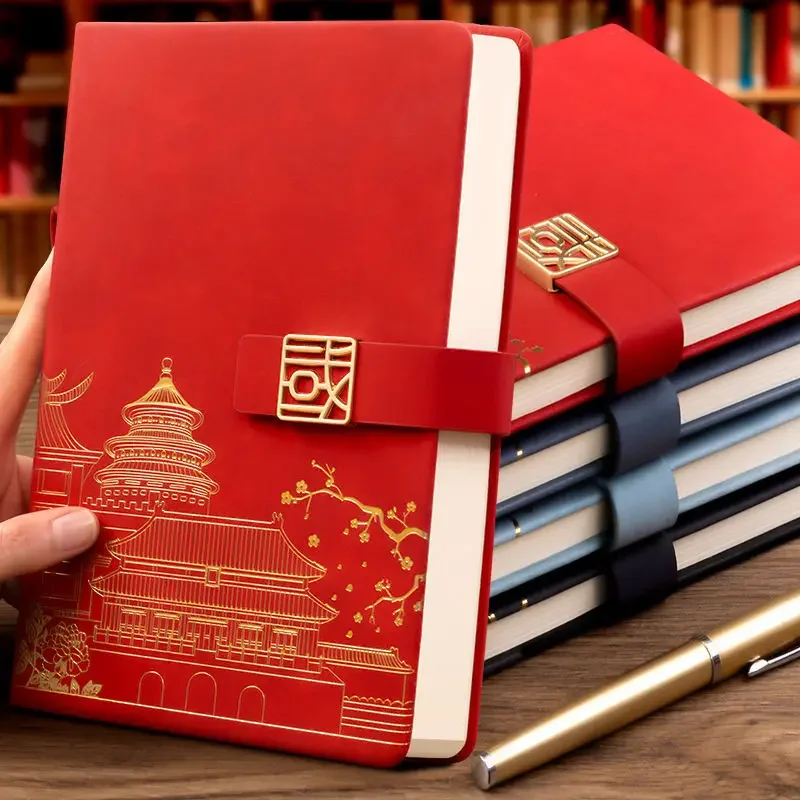 Книга для заметок книга в местном стиле утолщенный блокнот дневник формата А5