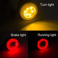 2pcs motorcycle atv led headlight spotlight driving lamps motorbike 12v fog light head lamp offroad atv drl