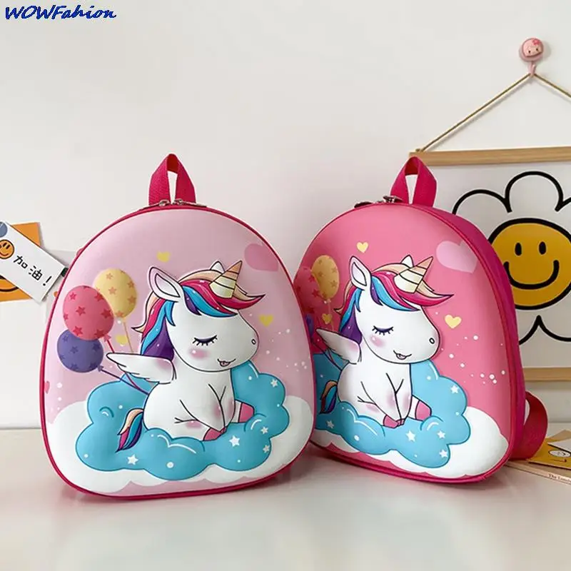 Waterproof Cartoon 3D Dinosaur Unicorn Backpacks Animal Bag Kindergarten Schoolbag Kids Book Bags for 2-6 Years Old Boys Girls 