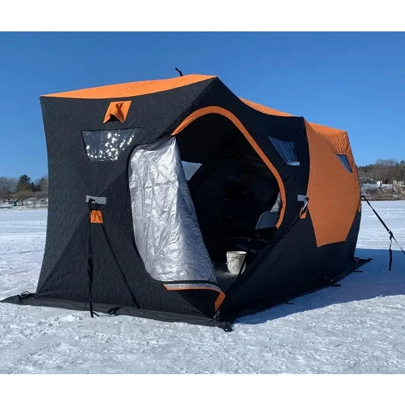 Всплывающий портативный изолированный укрытие для зимней рыбалки кемпинга и